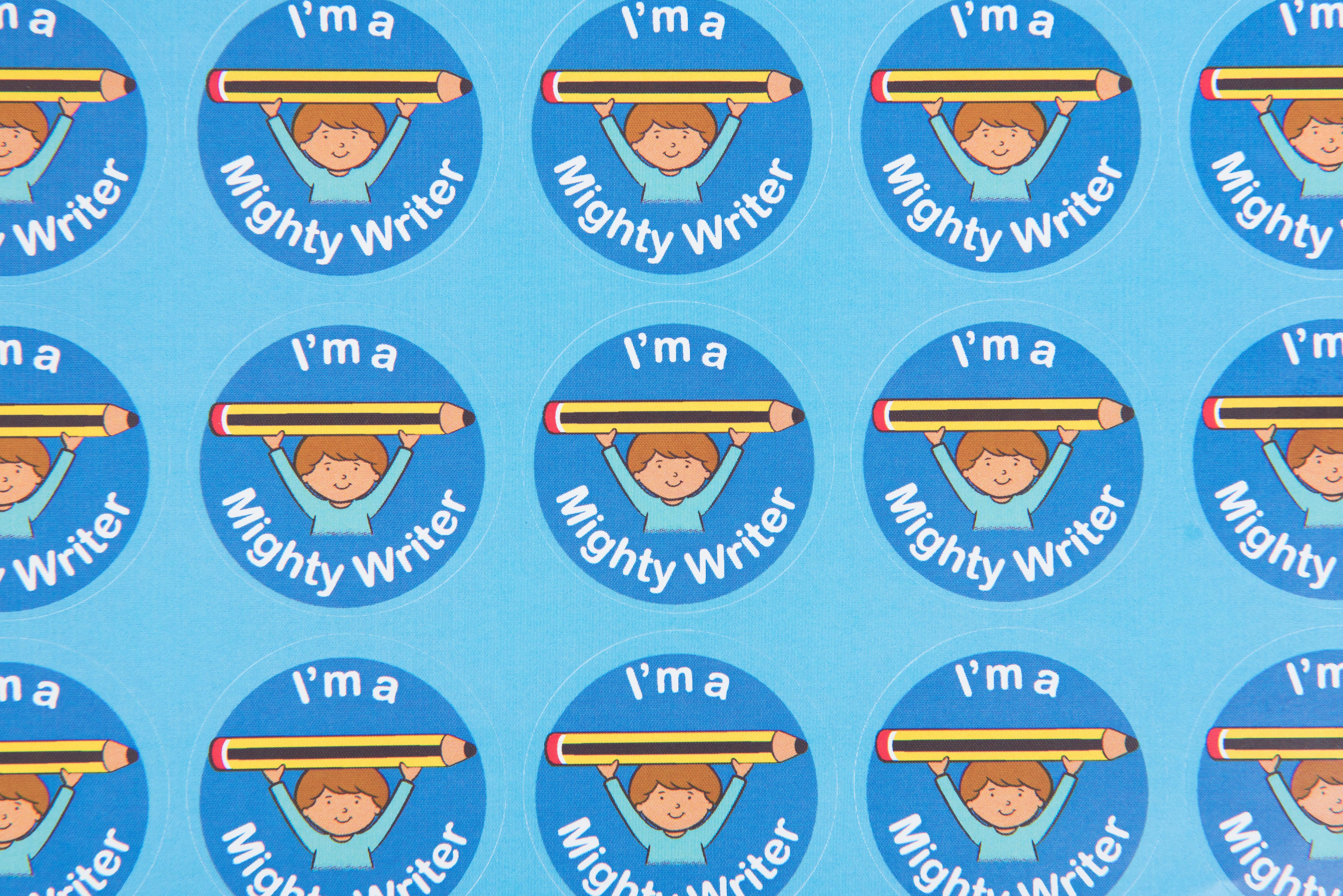 Mighty-Writer Stickers